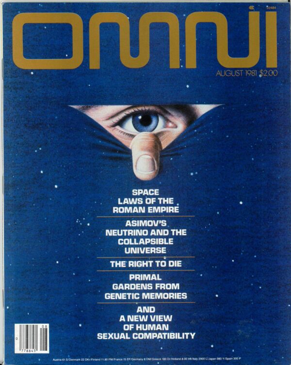 OMNI MAGAZINE (1978-1995 SERIES) #311: Volume 3 Issue 11 (August) – NM