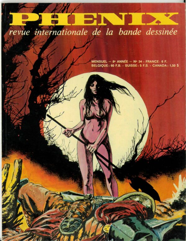 PHENIX REVUE INTERNATIONALE DE LA BANDE DESSINEE #34: Gourmelen – NM