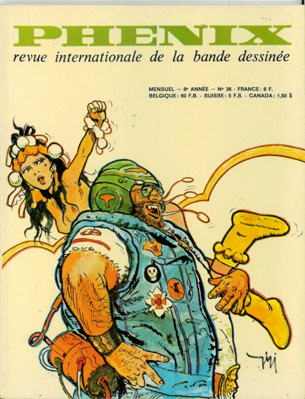 PHENIX REVUE INTERNATIONALE DE LA BANDE DESSINEE #36: Mort Drucker – La bd Philippine – NM