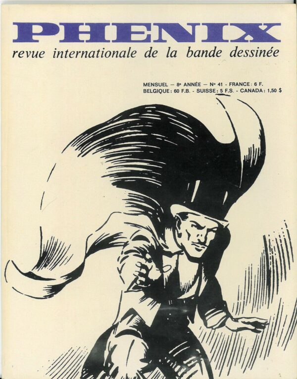 PHENIX REVUE INTERNATIONALE DE LA BANDE DESSINEE #41: Palacios, Pellos, Mandrake – NM