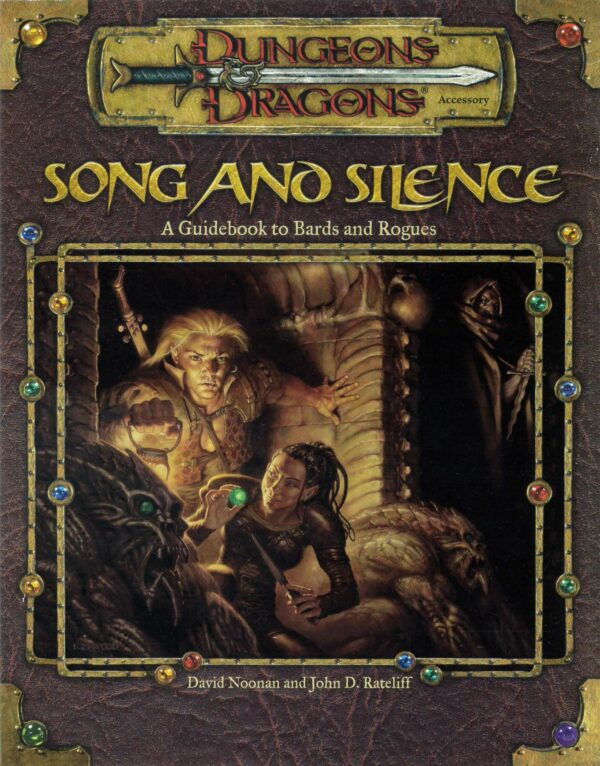 DUNGEONS AND DRAGONS 3.5 EDITION #1185: Song & Silence Guide to Bards & Rogues – NM – 11857