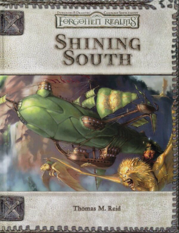 DUNGEONS AND DRAGONS 3.5 EDITION #17929: Forgotten Realms: Shining South HC – NM – 17929000