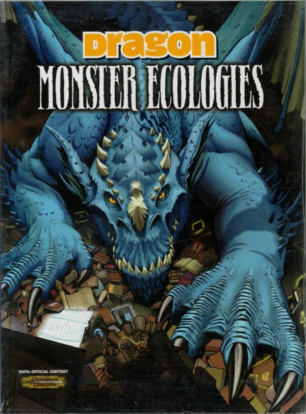 DUNGEONS AND DRAGONS 3.5 EDITION #34: Dragon Monster Ecologies (Paizo) – NM