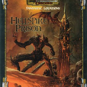 DUNGEONS AND DRAGONS 3.5 EDITION #95004: Fantastic Locations: Hellspike Prison – NM – 950047400