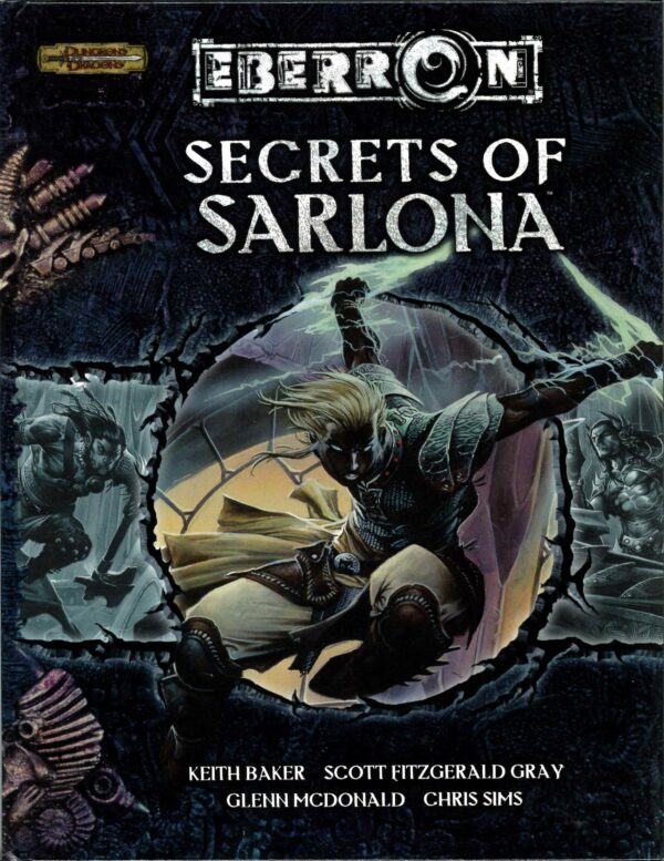 DUNGEONS AND DRAGONS 3.5 EDITION #95667: Eberron: Secrets of Sarlona HC – NM – 956677200