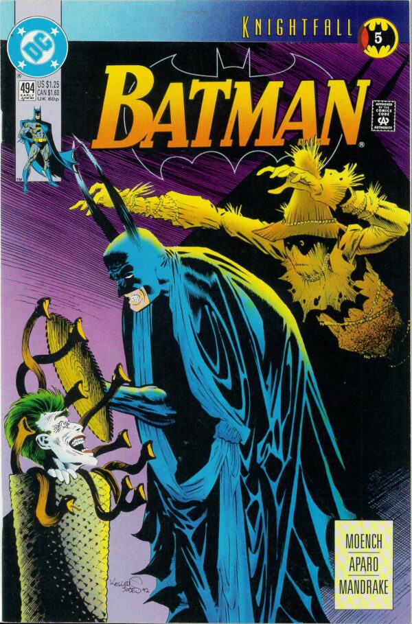 BATMAN (1939-2011 SERIES) #494: Knightfall part 5: