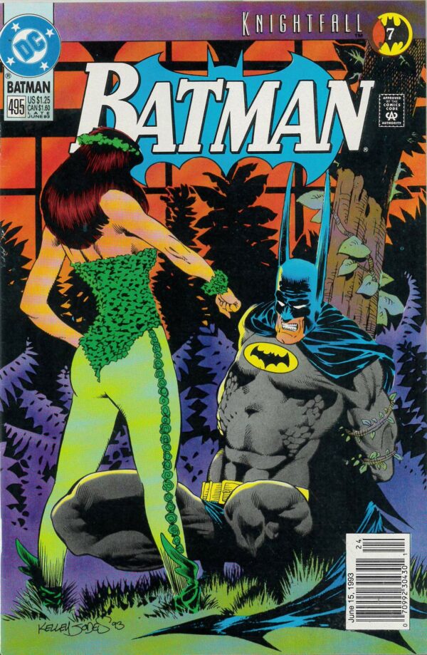 BATMAN (1939-2011 SERIES) #495: Knightfall part 7: Newsstand: VF
