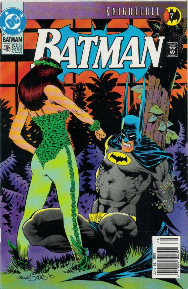 BATMAN (1939-2011 SERIES) #495: Knightfall part 7: Newsstand: VF/NM