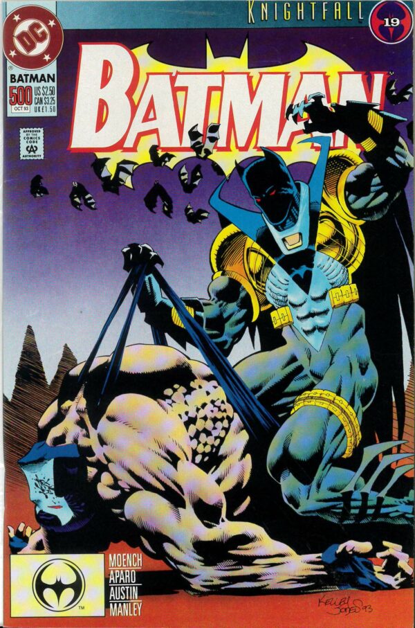 BATMAN (1939-2011 SERIES) #500: Direct: Knightfall 19: Azrael/Batman