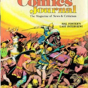 COMICS JOURNAL #102: Hal Foster last interview, Basil Wolverton – NM