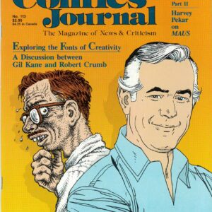 COMICS JOURNAL #113: Gil Kane & Robert Crumb – NM