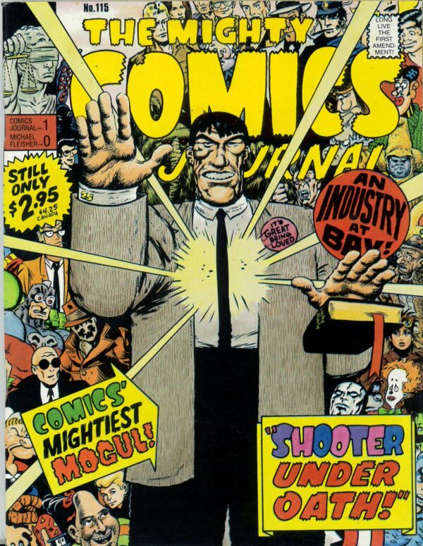 COMICS JOURNAL #115: Jim Shooter – NM