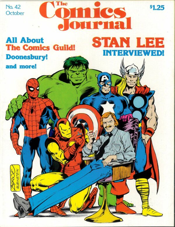 COMICS JOURNAL #42: Stan Lee, Bill Mantlo