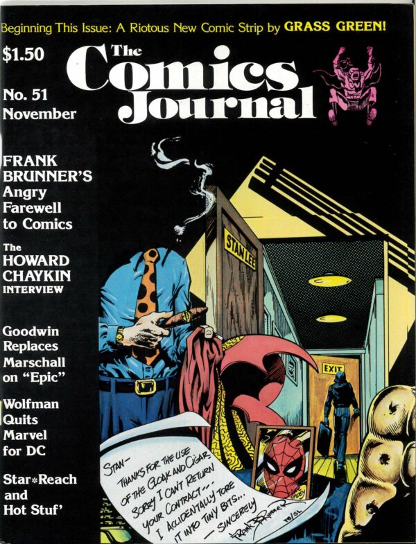 COMICS JOURNAL #51: Howard Chaykin, Frank Brunner