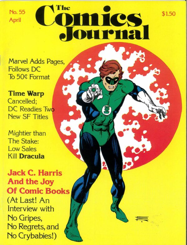 COMICS JOURNAL #55: Jack C. Harris, art of John Bolton
