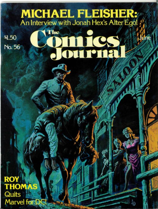 COMICS JOURNAL #56: Michael Fleicher (40’s Superman cartoons)