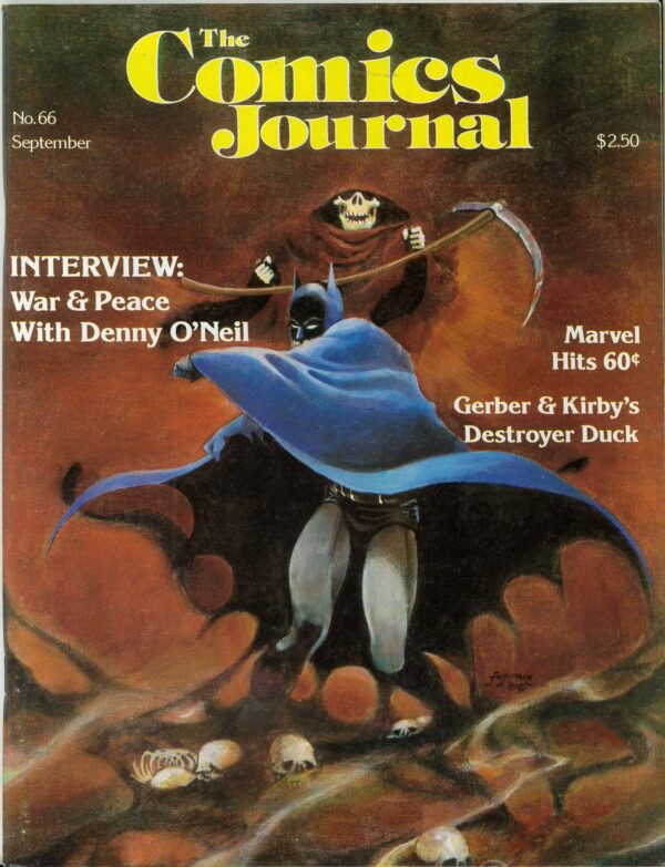 COMICS JOURNAL #66: Denny o’Neil, Gerber & Kirby Destroyer Duck – NM