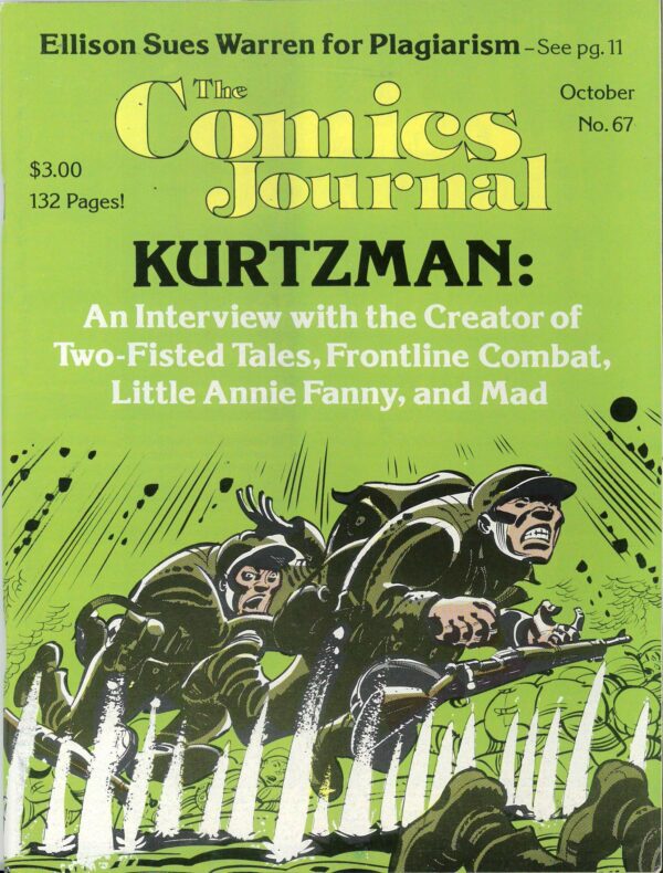 COMICS JOURNAL #67: Harvey Kurtzman – NM
