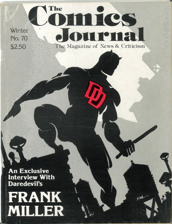 COMICS JOURNAL #70: Frank Miller Daredevil – NM