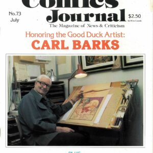 COMICS JOURNAL #73: Carl Barks – NM