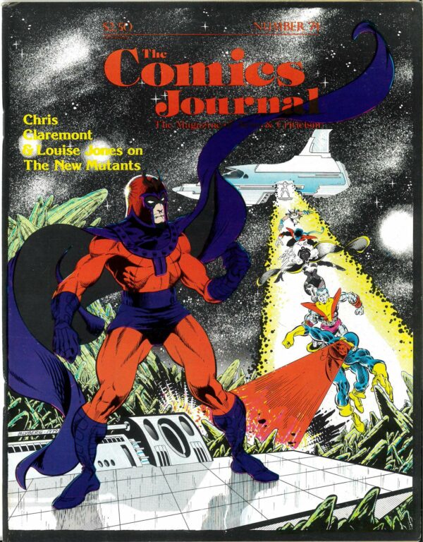 COMICS JOURNAL #74: Chris Claremeont & Louise Jones on the New Mutants – NM