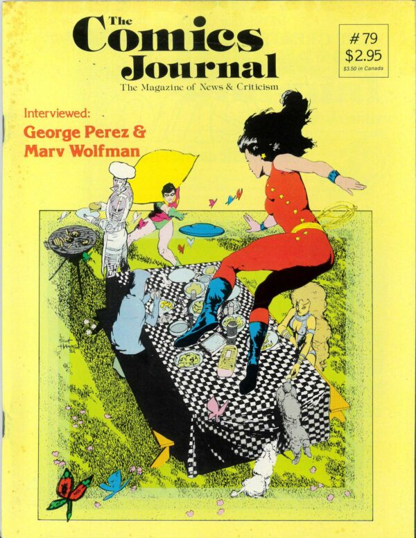 COMICS JOURNAL #79: George Perez & Marev Wolfman (Part I) – NM