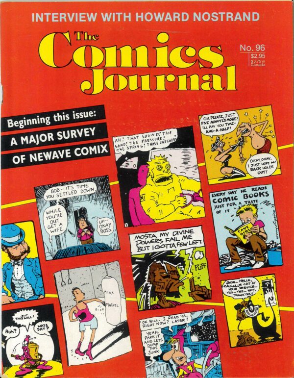 COMICS JOURNAL #96: Howard Nostrand (EC Comics) – NM