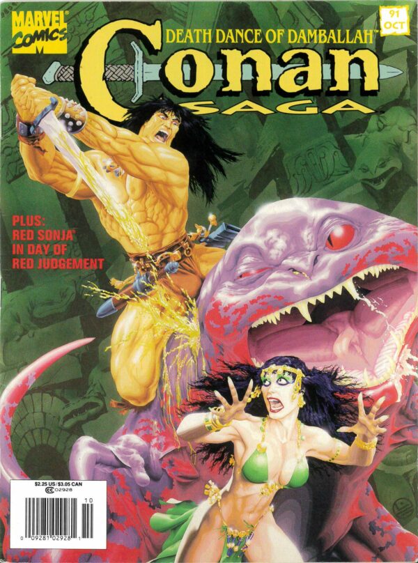 CONAN SAGA #91: Newsstand Edition – NM