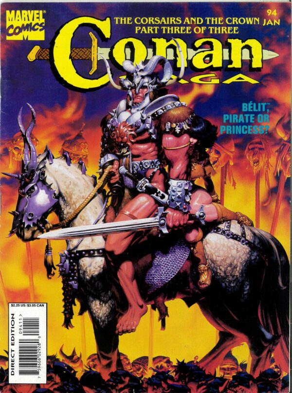 CONAN SAGA #94: NM