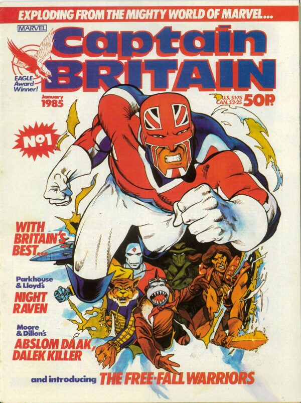 CAPTAIN BRITAIN (1985 SERIES) #1: FN