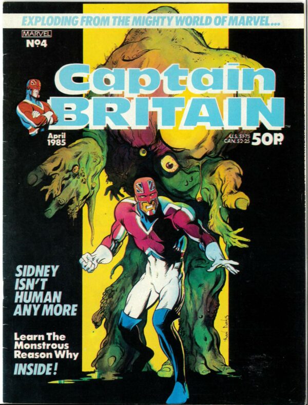 CAPTAIN BRITAIN (1985 SERIES) #4: VF/NM