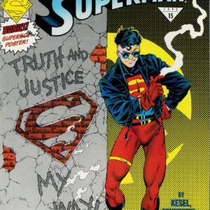 ADVENTURES OF SUPERMAN (1993-2006: VARIANT) #501: Newsstand: 1st Superboy (Conner Kent)