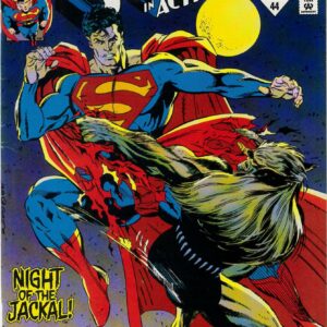 ACTION COMICS (1938- SERIES: NEWSSTAND EDITION) #683: 4th Doomsday cameo: Newsstand: VF