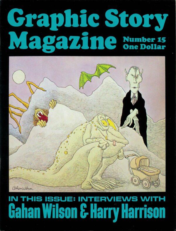 GRAPHIC STORY MAGAZINE (1970 SERIES) #15: FN/VF