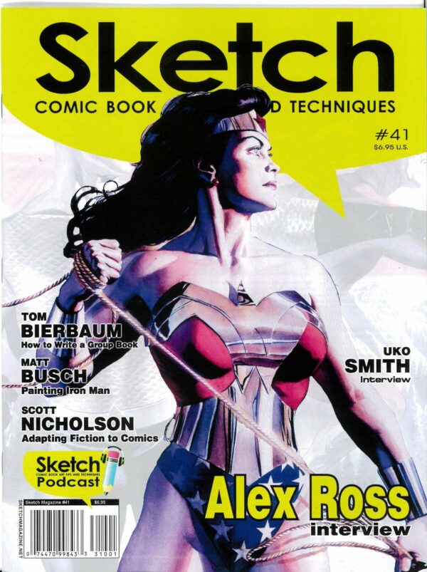 SKETCH MAGAZINE #41: Alex Ross Part 1