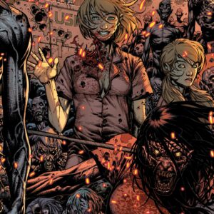 WALKING DEAD DELUXE #41: Stephen Platt cover C
