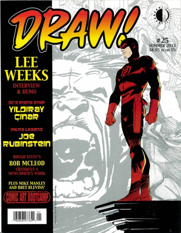 DRAW (THE HOW TO MAGAZINE ON COMICS & CARTOONING #25: Lee Weeks