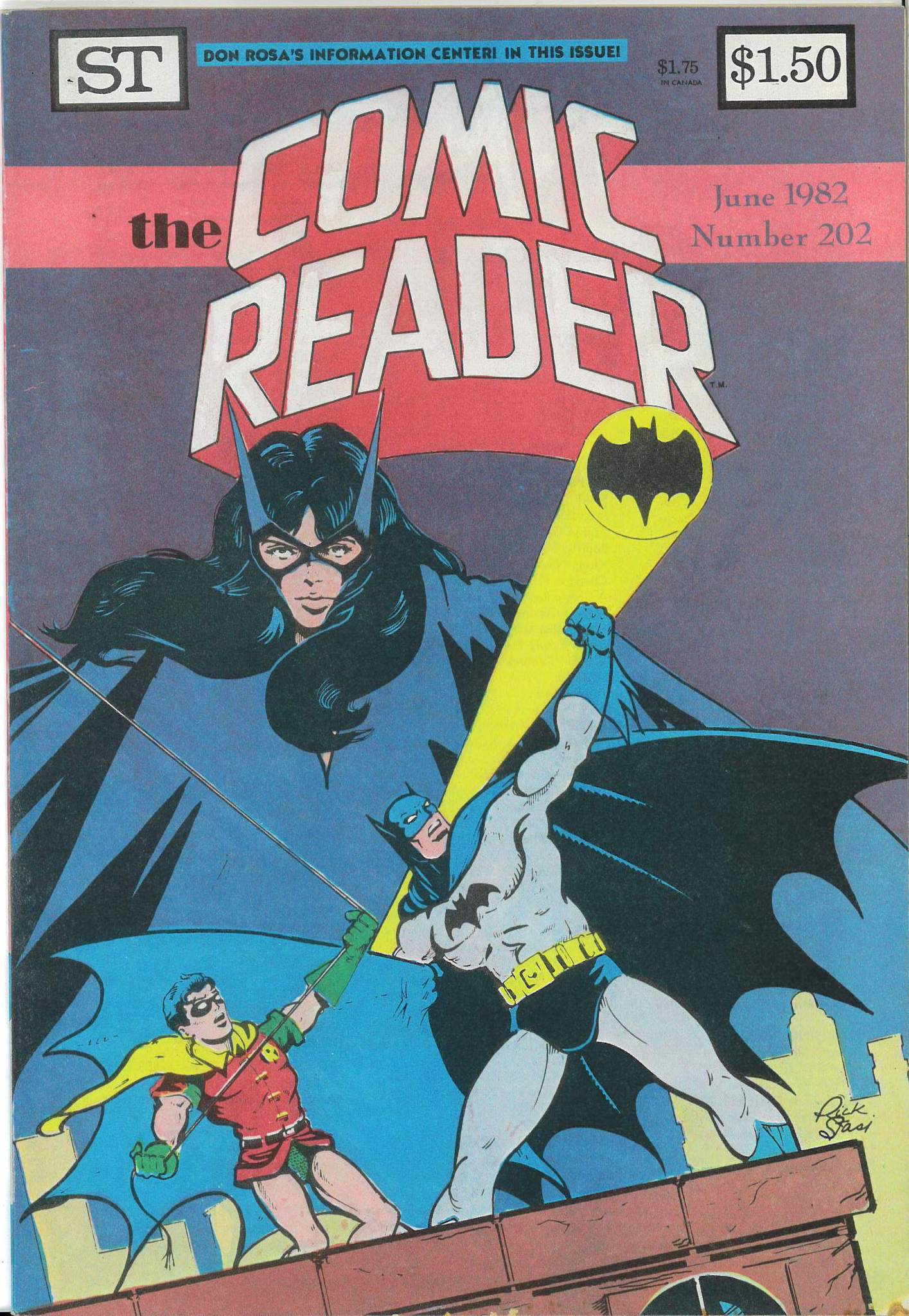 COMIC READER #202 COMIC READER #202