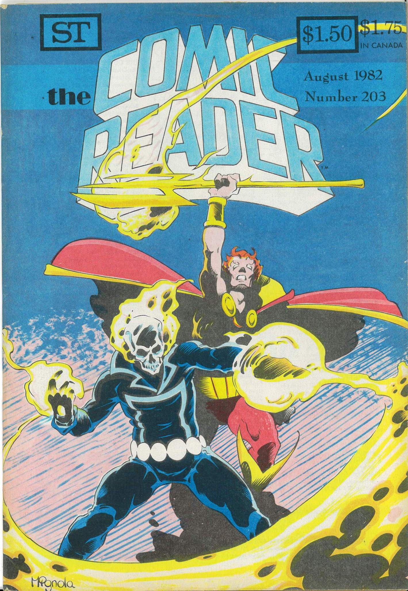 COMIC READER #203 COMIC READER #203