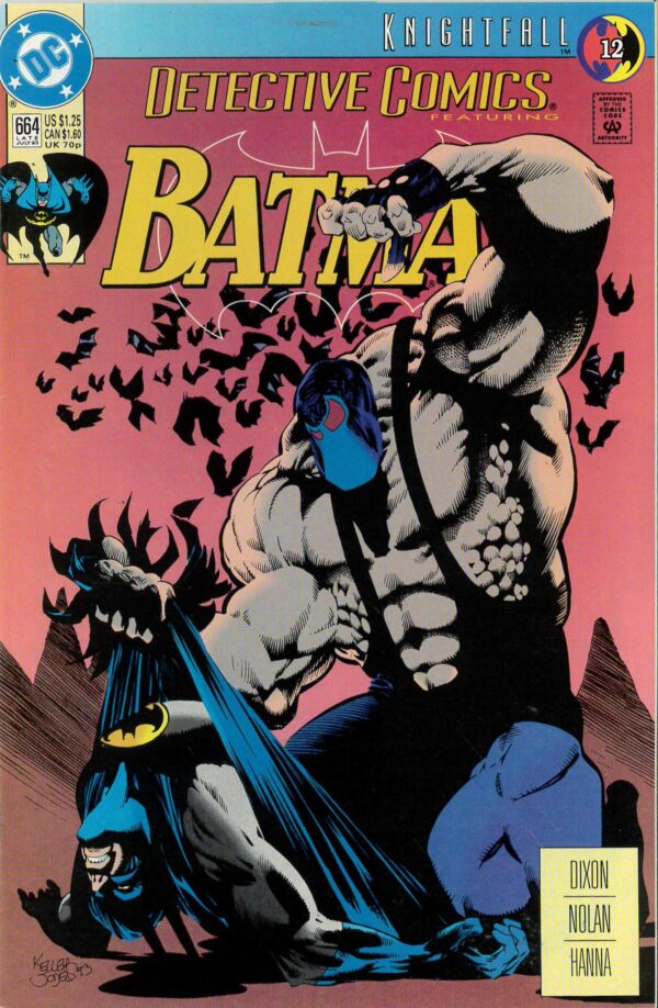 DETECTIVE COMICS (1935- SERIES) #664: Knightfall 12: Bane