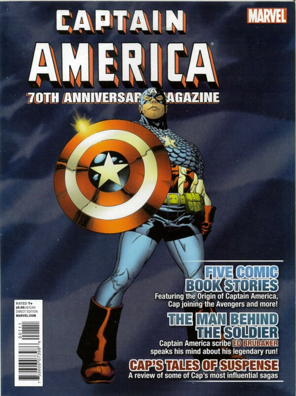 CAPTAIN AMERICA 70TH ANNIVERSARY MAGAZINE #1