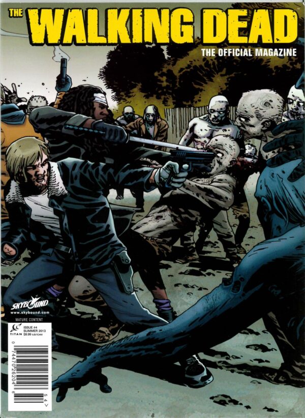 WALKING DEAD MAGAZINE #9004: #4 variant cover