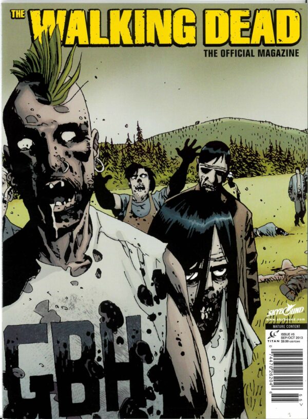 WALKING DEAD MAGAZINE #9005: #5 variant cover