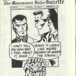 MENOMONEE FALLS GAZETTE #218: NM