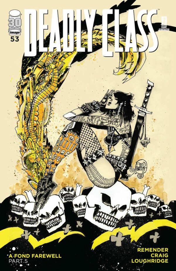 DEADLY CLASS (VARIANT EDITION) #53: Jim Mahfood cover B