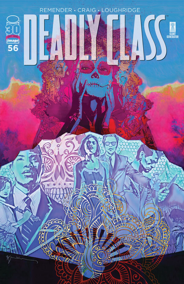 DEADLY CLASS (VARIANT EDITION) #56: Bill Sienkiewicz cover B