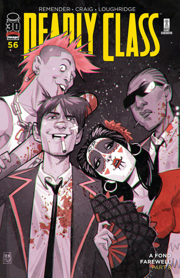 DEADLY CLASS (VARIANT EDITION) #56: Miki Montllo cover C