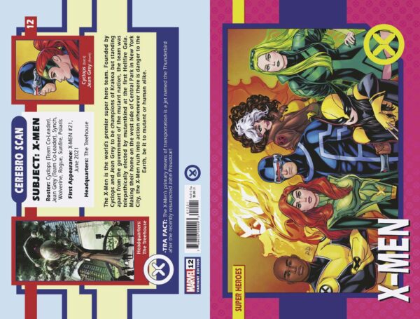 X-MEN (2021 SERIES) #12: Russell Dauterman Trading Card cover