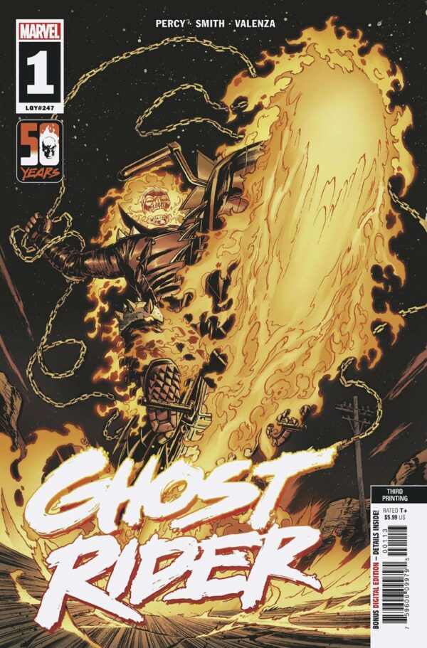 GHOST RIDER (2022 SERIES) #1: Cory Smith 3rd Print