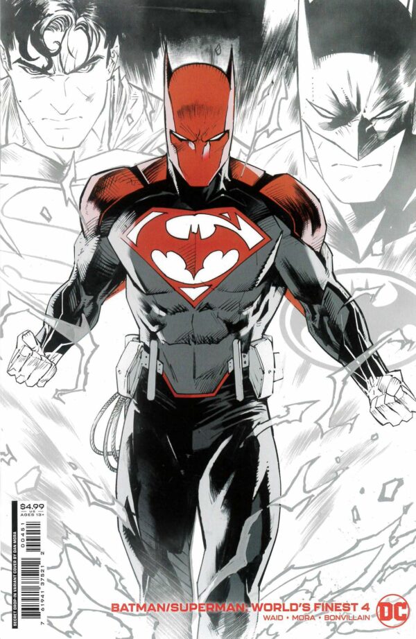 BATMAN/SUPERMAN: WORLD’S FINEST #4: Dan Mora cover E